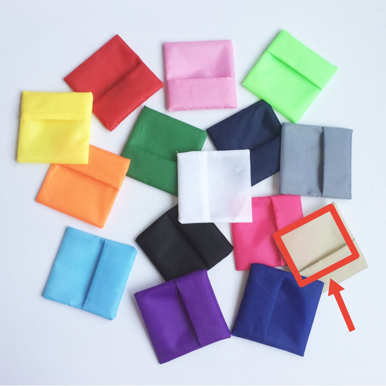 thumbnail for Folded bags with custom logo